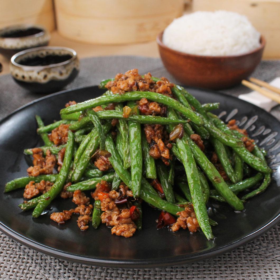 French Beans with Minced Pork