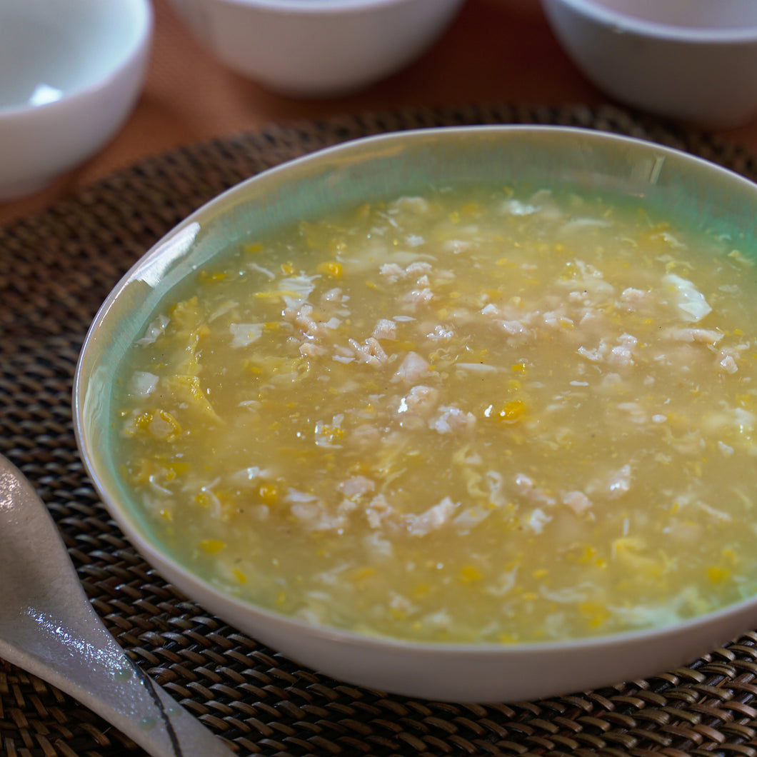 Chicken with Corn Soup