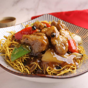 Crispy Noodles with Taosi Spareribs