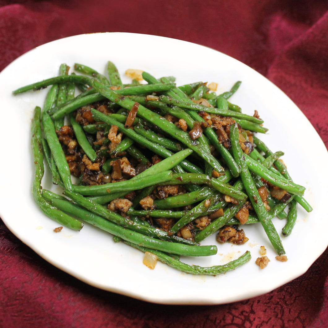 French Beans with Minced Pork