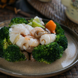 Sauteed Seafood with Broccoli