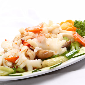 Sauteed Squid in X.O Sauce